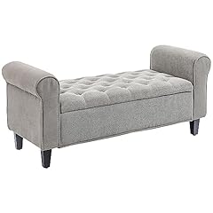 Homcom storage ottoman for sale  Delivered anywhere in USA 