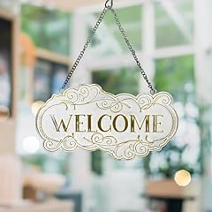 Chic metal welcome for sale  Delivered anywhere in USA 