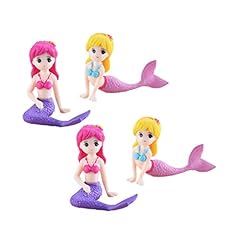 Heallily 4pcs mermaid for sale  Delivered anywhere in UK