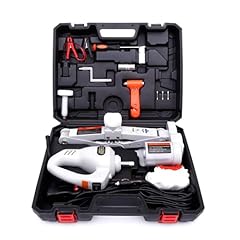 Trihelper Electric Car Jack Kit 12V Trailer Floor Jack Stands Set 3 Ton Vehicle Scissor Car Lift for Tire Change and Road Emergency with Impact Wrench for sale  Delivered anywhere in USA 