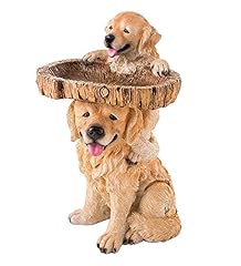 Resin dog birdbath for sale  Delivered anywhere in USA 
