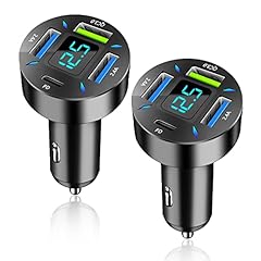 2pcs car charger for sale  Delivered anywhere in USA 