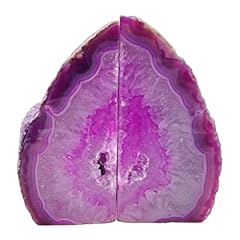 Geode bookends agate for sale  Delivered anywhere in USA 