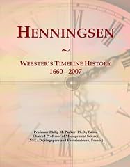 Henningsen webster timeline for sale  Delivered anywhere in UK