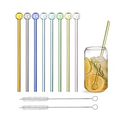 8pcs reusable glass for sale  Delivered anywhere in USA 