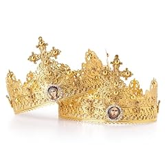 Orthodox wedding crowns for sale  Delivered anywhere in USA 