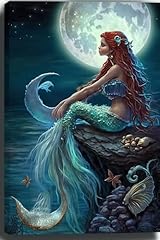 Frameless painting moonlight for sale  Delivered anywhere in USA 