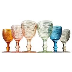 Beaded goblet wine for sale  Delivered anywhere in USA 