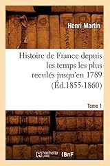 Histoire temps reculés d'occasion  Livré partout en France