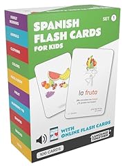 Spanish flash cards for sale  Delivered anywhere in USA 