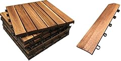 Hardwood decking tiles for sale  Delivered anywhere in UK