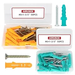 Aimunok100pcs drywall anchors for sale  Delivered anywhere in USA 