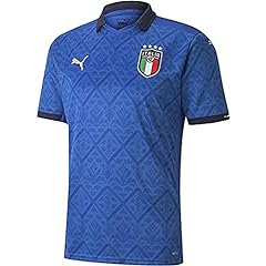 PUMA FIGC Home Shirt Replica, Uomo, Blu (Team Power Blue/Peacoat), M usato  Spedito ovunque in Italia 