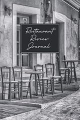 Restaurant review journal for sale  Delivered anywhere in USA 