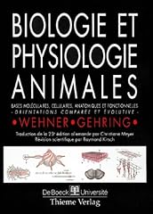 Biologie physiologie animales. d'occasion  Livré partout en France