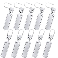 10pcs zipper tabs for sale  Delivered anywhere in UK