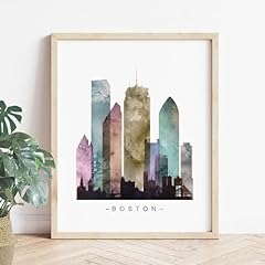 Boston skyline boston for sale  Delivered anywhere in USA 