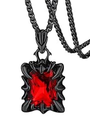 Black pendant necklace for sale  Delivered anywhere in UK