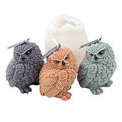 Xidmold owl candle for sale  Delivered anywhere in Ireland