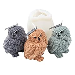 Xidmold owl candle for sale  Delivered anywhere in UK