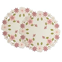 Stück blume bestickte gebraucht kaufen  Wird an jeden Ort in Deutschland