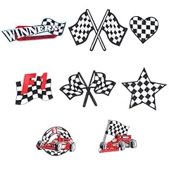 8pcs racing patches for sale  Delivered anywhere in USA 
