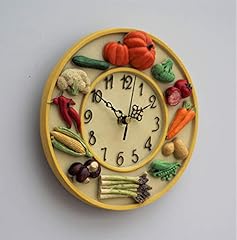 Wall clock vegetables for sale  Delivered anywhere in UK