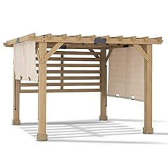 Sunjoy cedar pergola for sale  Delivered anywhere in USA 