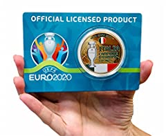 UEFA EURO 2020 MEDAGLIA Italia Campione D'EUROPA - Un ricordo indelebile del trionfo degli Azzurri. usato  Spedito ovunque in Italia 