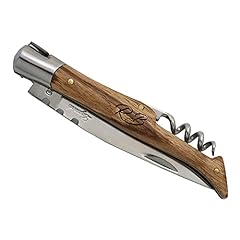 Couteau Pliant Laguiole 12cm Personnalisable Avec Tire-Bouchon d'occasion  Livré partout en France