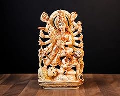 Used, SHIVAJI ARTS Durga Statue, 21 cm Hand Painted Cultured for sale  Delivered anywhere in Canada