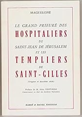 Grand prieure hospitaliers d'occasion  Livré partout en France