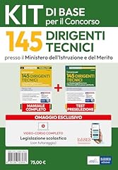 Concorso 145 dirigenti usato  Spedito ovunque in Italia 