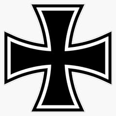 Iron cross logo for sale  Delivered anywhere in USA 