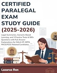 Certified paralegal exam for sale  Delivered anywhere in USA 