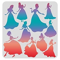 Fingerinspire princess stencil for sale  Delivered anywhere in USA 