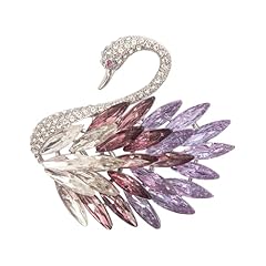 Elegant rhinestone swan for sale  Delivered anywhere in USA 
