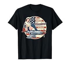 P51 mustang shirt usato  Spedito ovunque in Italia 
