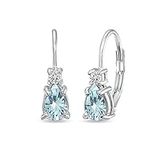 Blue topaz earrings for sale  Delivered anywhere in USA 