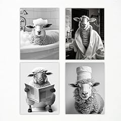 Funny bathroom sheep for sale  Delivered anywhere in USA 
