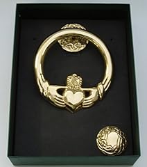 Medium brass claddagh for sale  Delivered anywhere in USA 