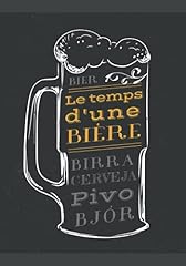 Temps bière carnet d'occasion  Livré partout en France