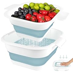 Collapsible colander set for sale  Delivered anywhere in USA 
