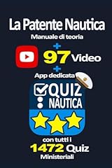 Patente nautica manuale usato  Spedito ovunque in Italia 