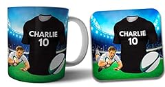 Giftshop personalised rugby for sale  Delivered anywhere in UK