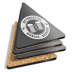 Triangle coasters oktoberfest for sale  Delivered anywhere in UK