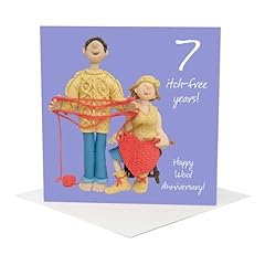 7th wedding anniversary usato  Spedito ovunque in Italia 