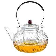 Wlasss glass teapot for sale  Delivered anywhere in USA 