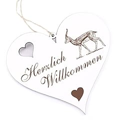Herzlich willkommen sign for sale  Delivered anywhere in UK