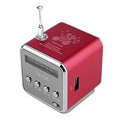 Rosso mini altoparlante usato  Spedito ovunque in Italia 